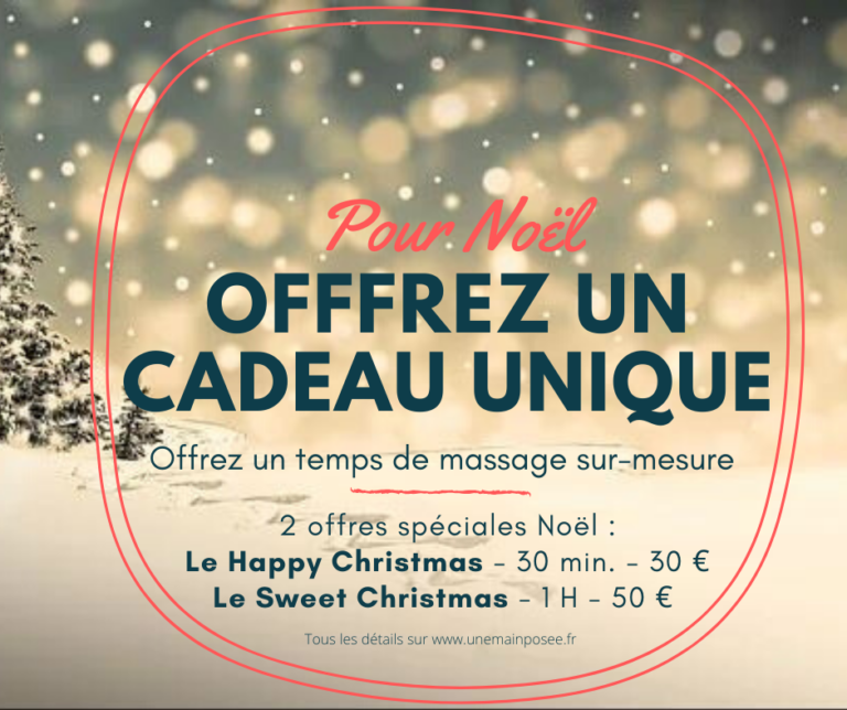 Offrir un massage pour Noël 2024 : Un cadeau bien-être pour tous